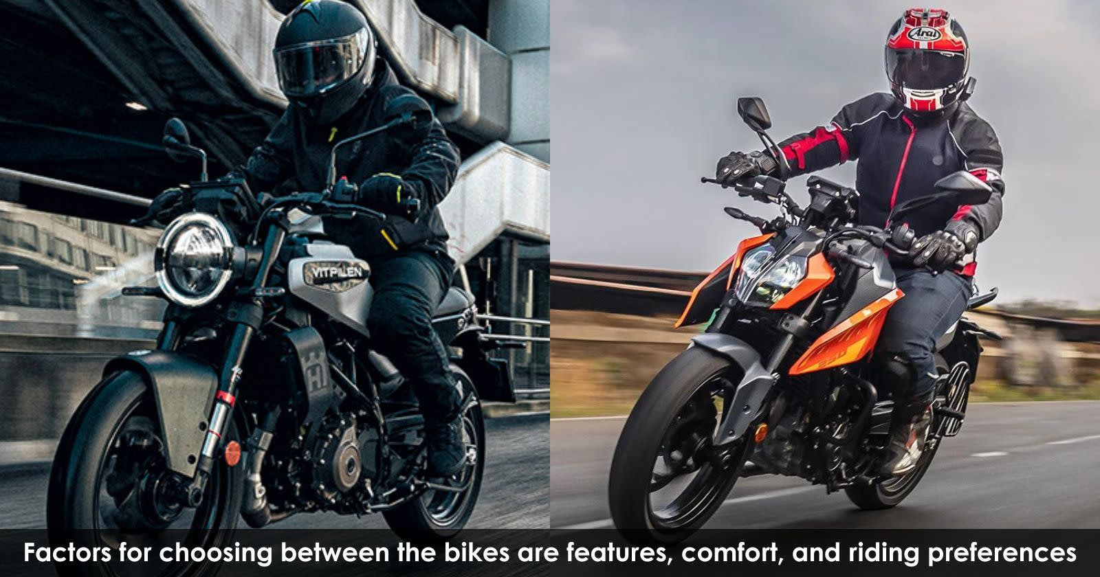 Husqvarna Vitpilen 250 vs KTM Duke 250 - What’s Different?