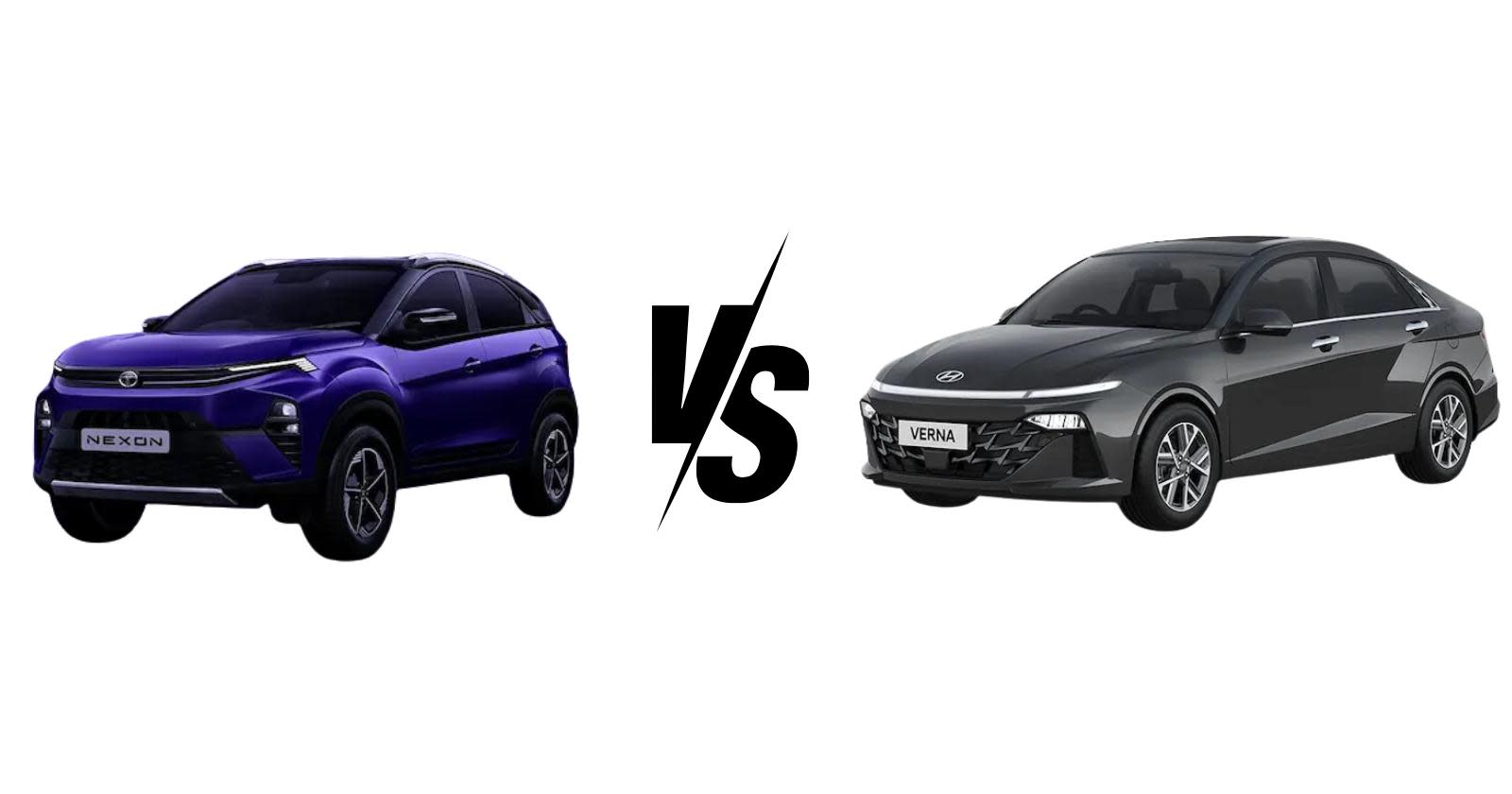 Tata Nexon vs Hyundai Verna