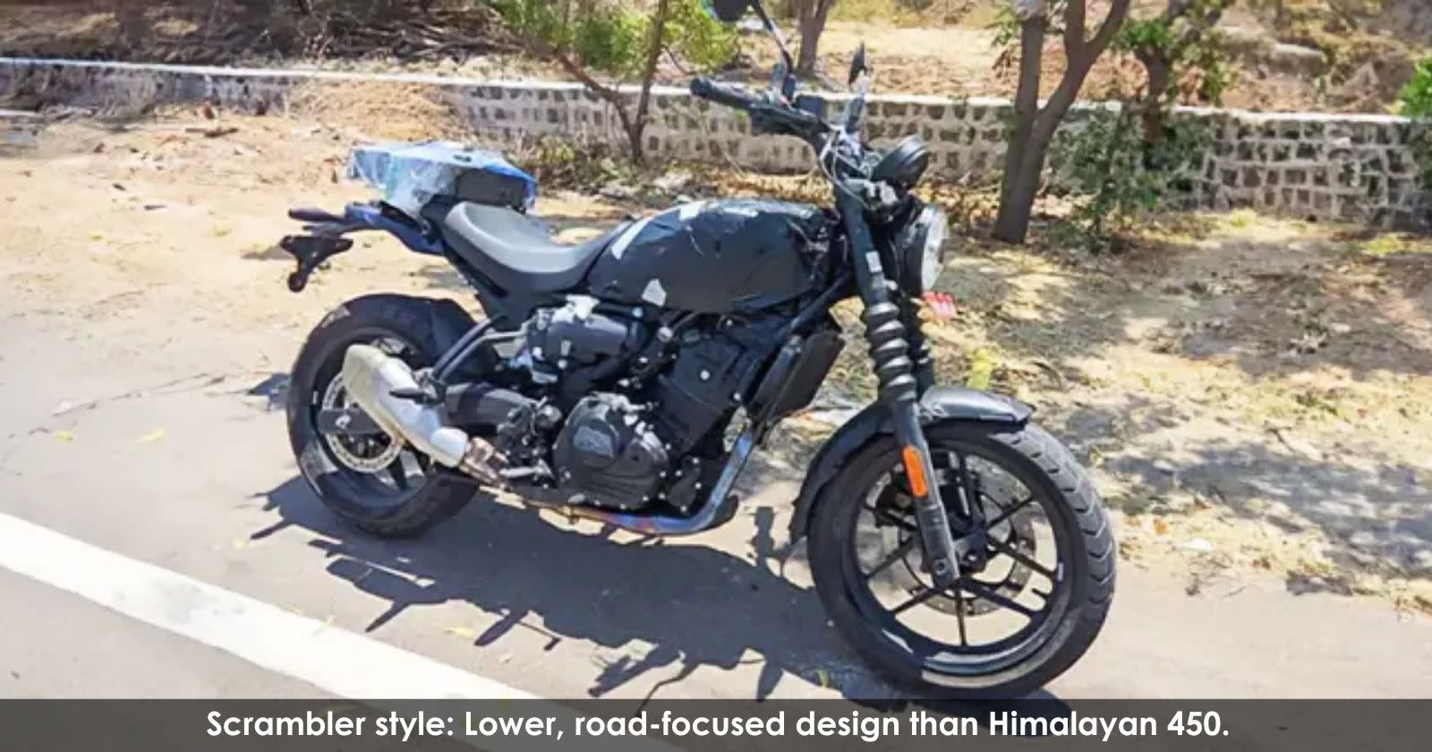 Royal Enfield Guerrilla 450 Launch Likely In July; New Spyshots Emerge