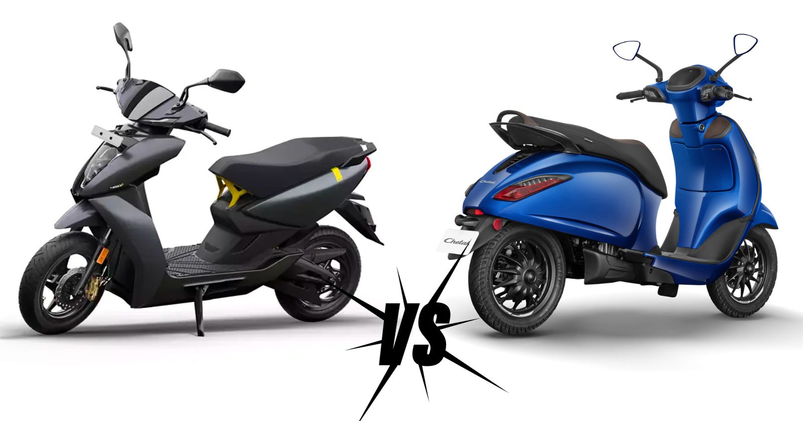 2024 Bajaj Chetak Premium Vs Ather 450 S: Features Comparison