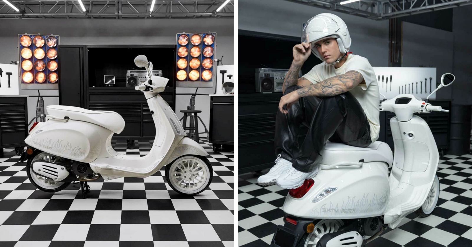 Vespa Justin Bieber Edition 150cc Scooter Launch Price Rs 6.46 Lakh
