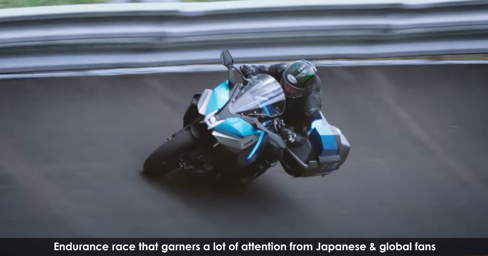 Hydrogen-fuelled Kawasaki Ninja H2 Takes On Suzuka