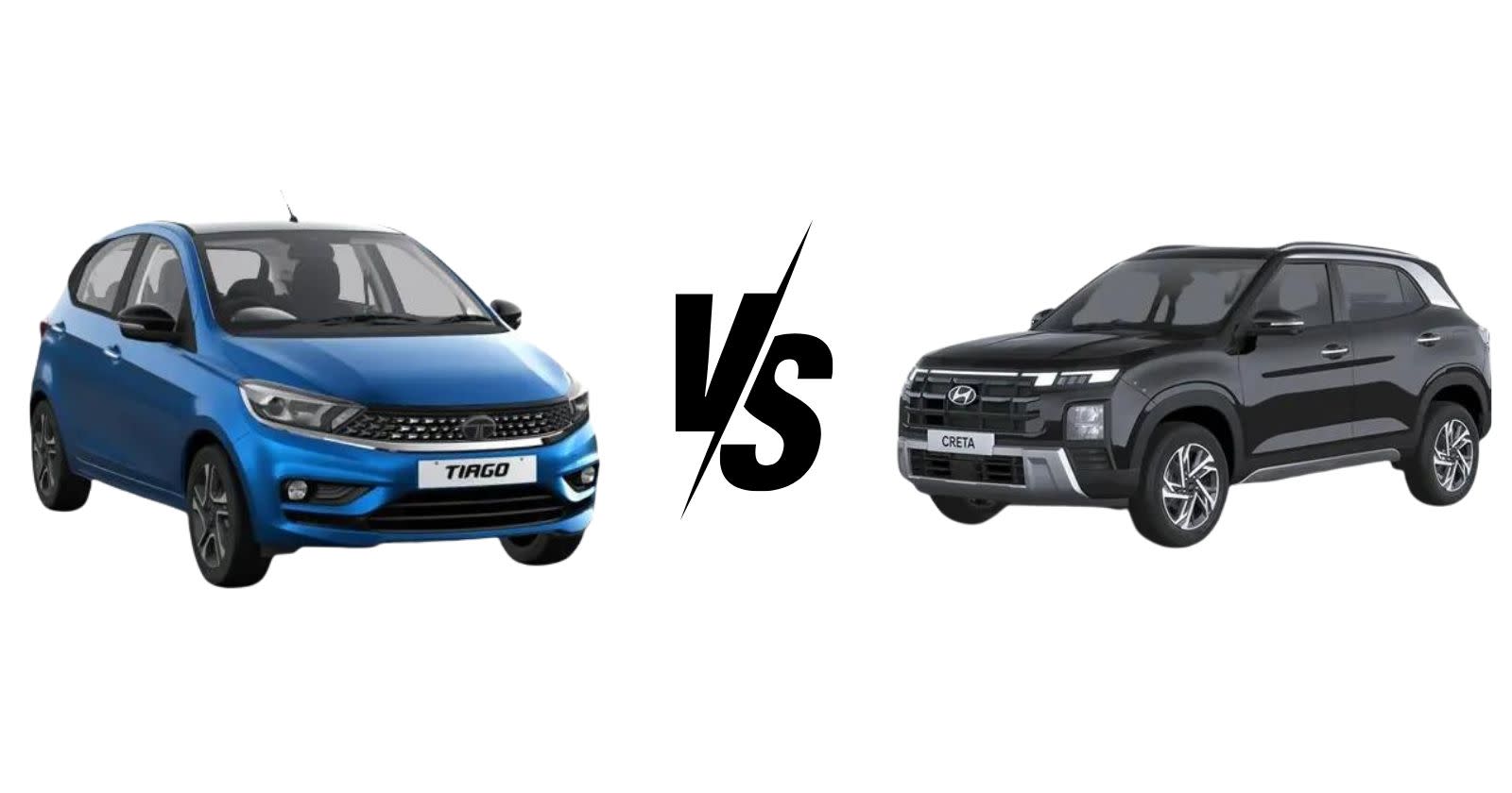 Tata Tiago vs Hyundai Creta