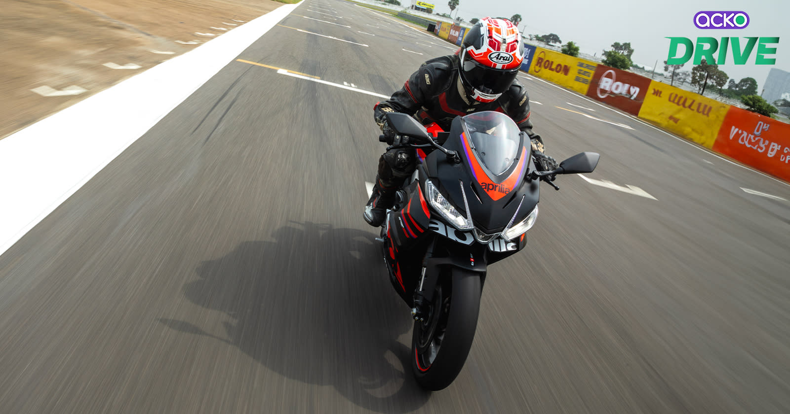 Aprilia RS 457 First Ride Track 