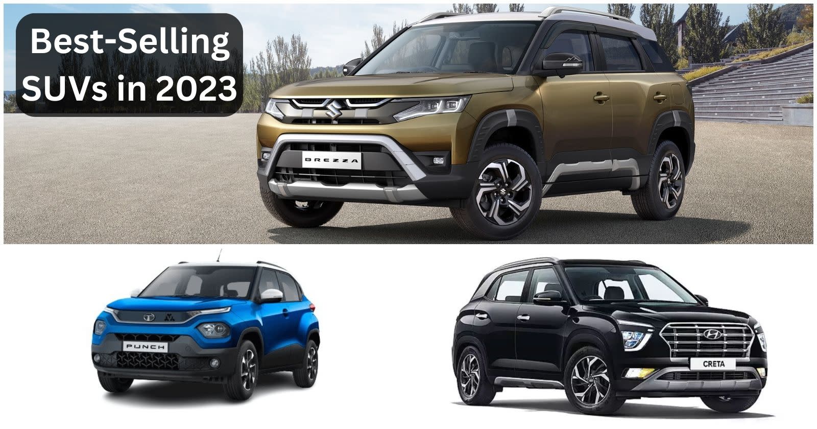 Top 5 Best Selling SUVs In India