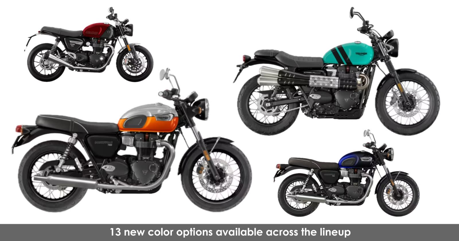 2025 Triumph Modern Classic Line Up Prices Announced: New Colours Added!