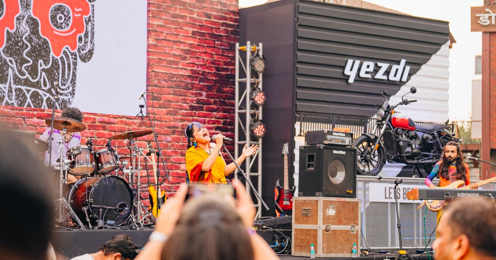Jawa Yezdi hosts iRock in South Mumbai