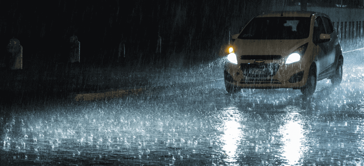 Rain Driving Tips for Cars