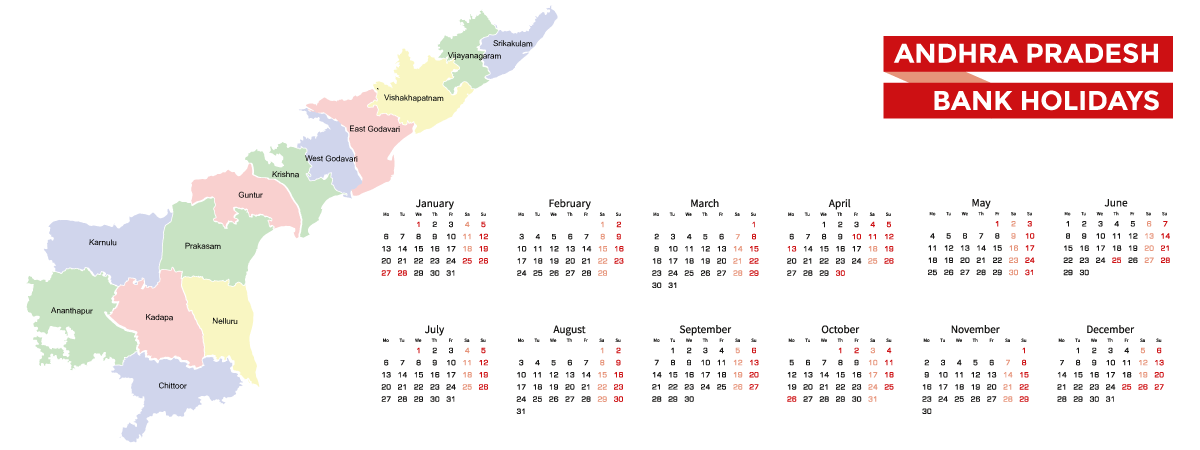 Andhra Pradesh Bank Holidays
