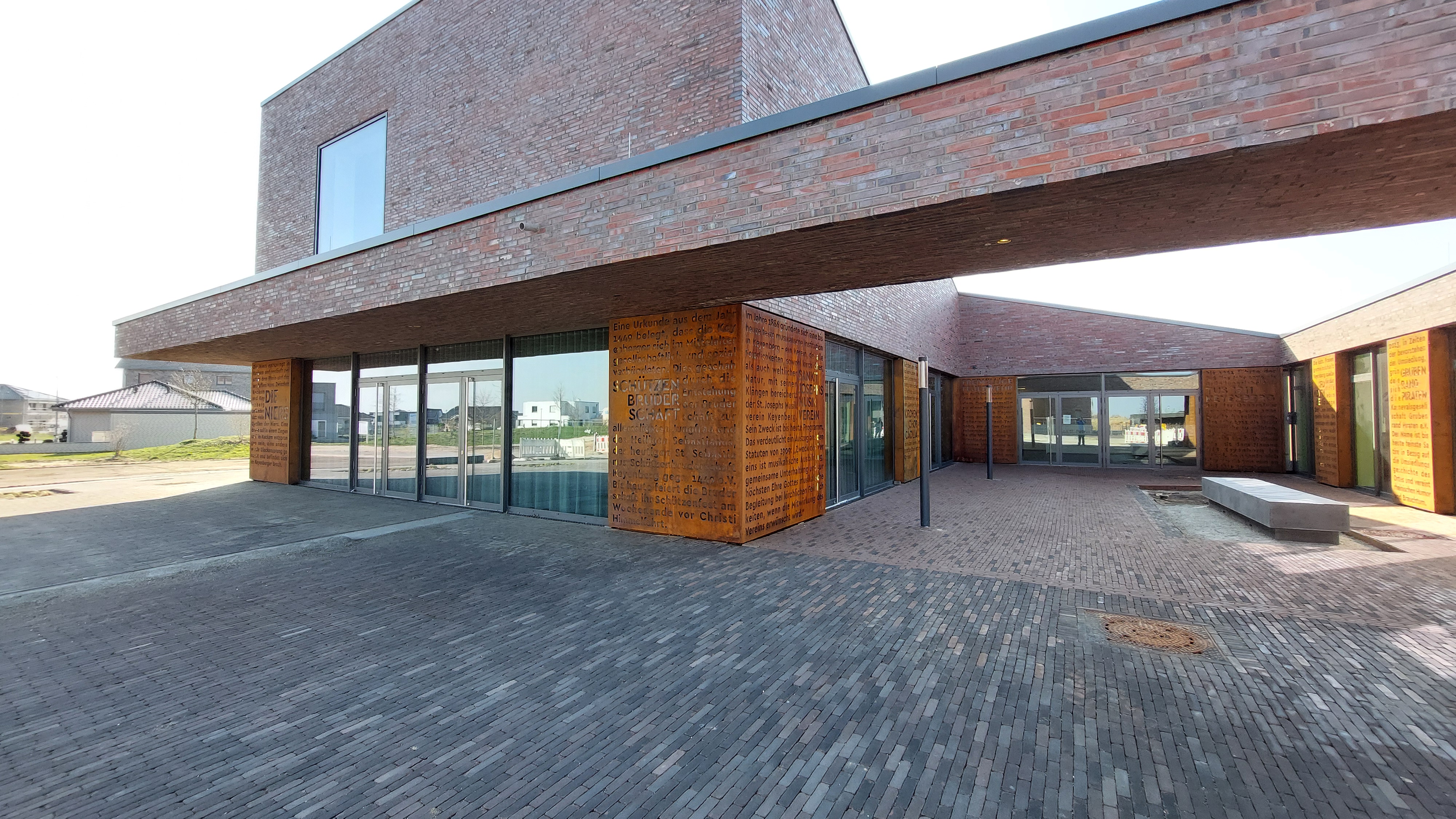 Erkelenz Cortenstahltafeln