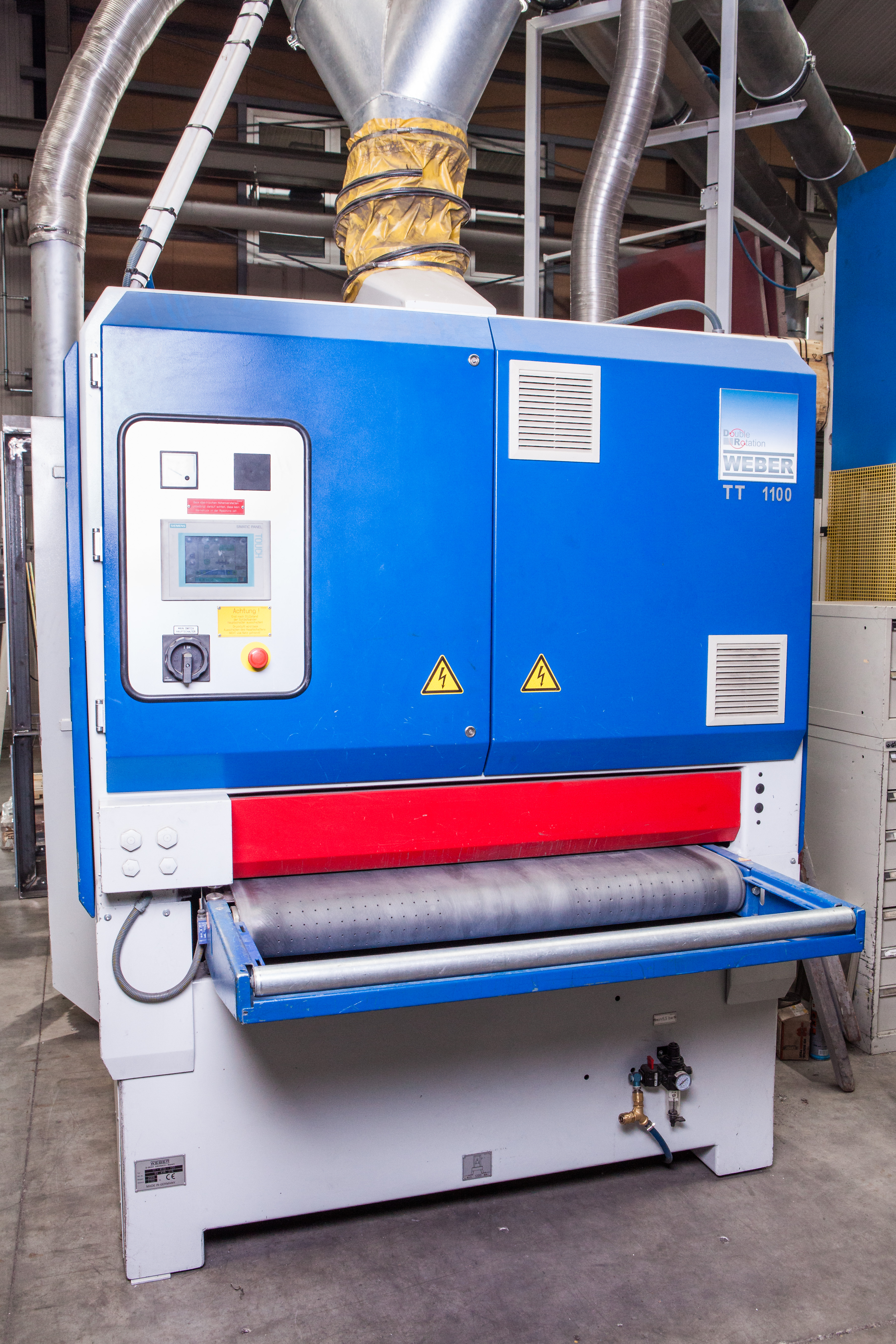 Entgradungsmaschine Weber