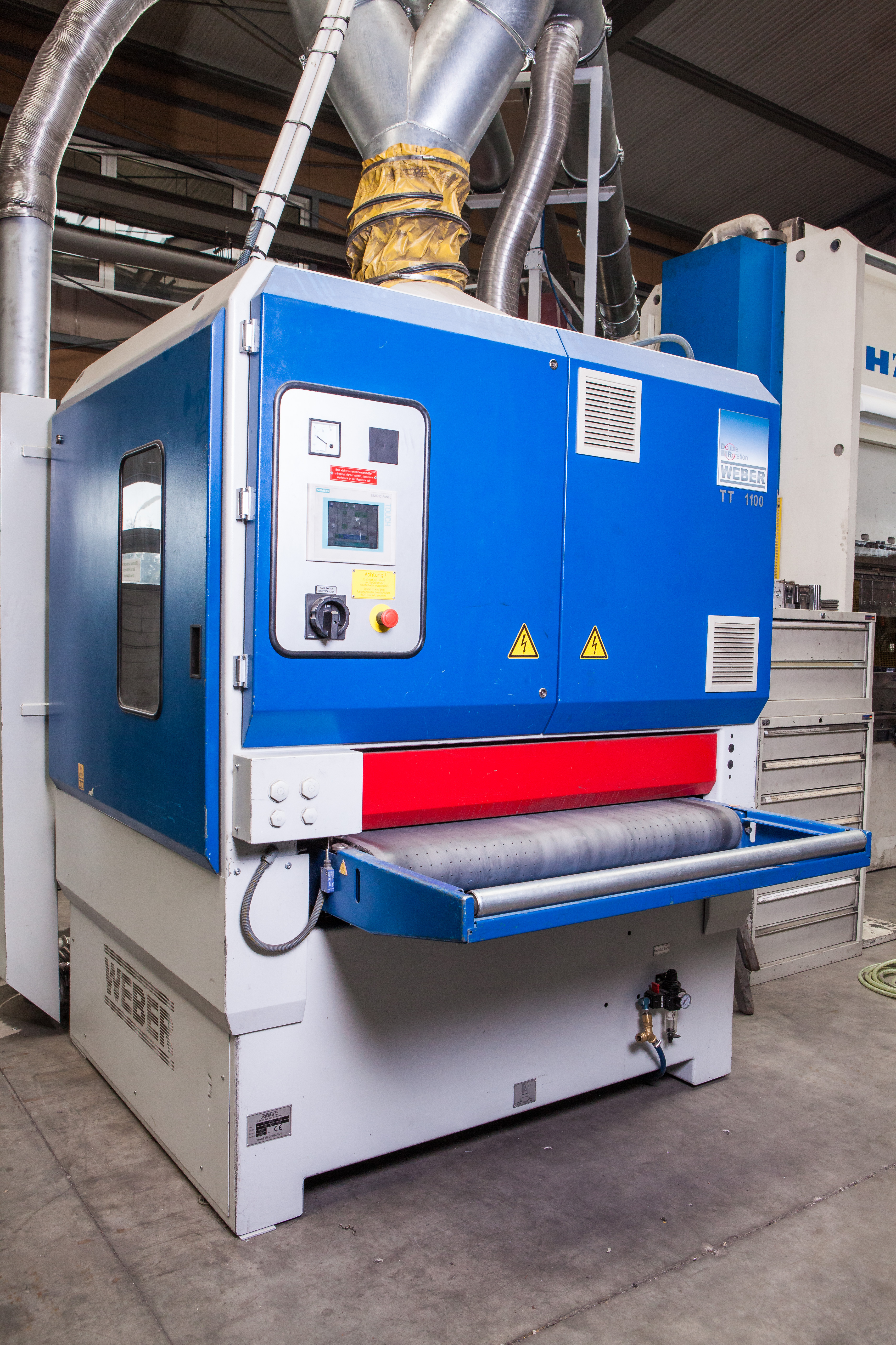 Entgradungsmaschine Weber