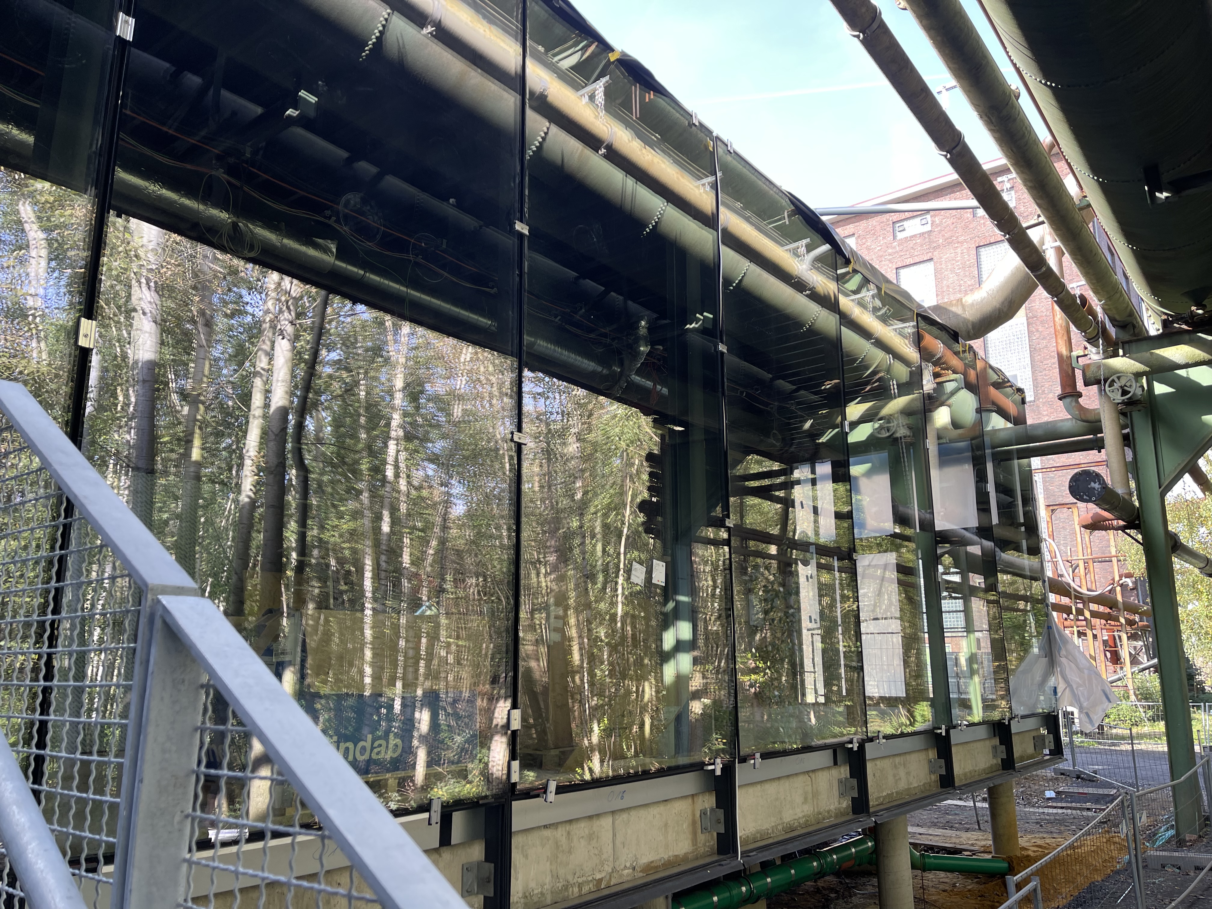 Kokerei Dortmund Glasscheiben