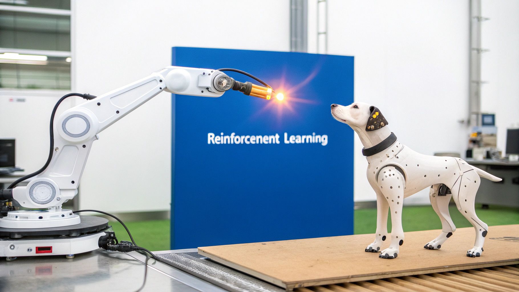 What is reinforcement learning? Understand the core concepts, key algorithms, and real-world examples of RL in this clear, beginner-friendly guide.
