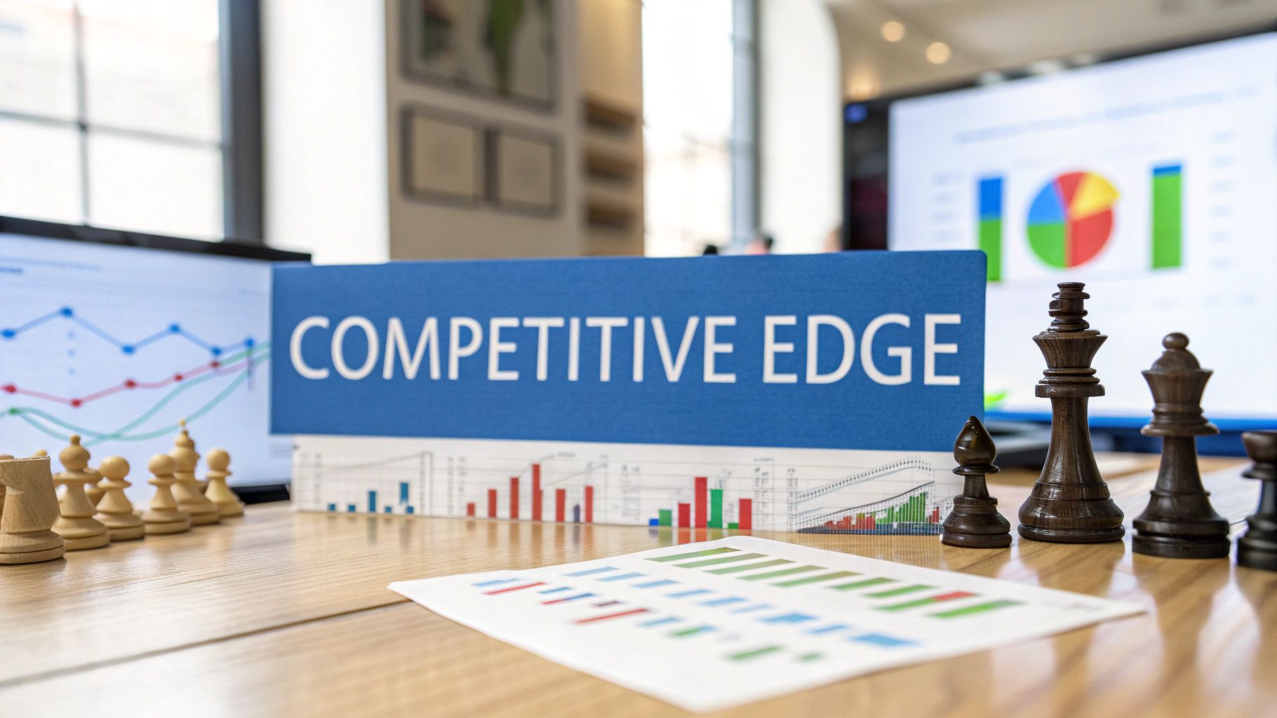 Explore 10 powerful competitive advantage strategies to dominate your market. Learn from experts on cost leadership, innovation, and brand excellence.