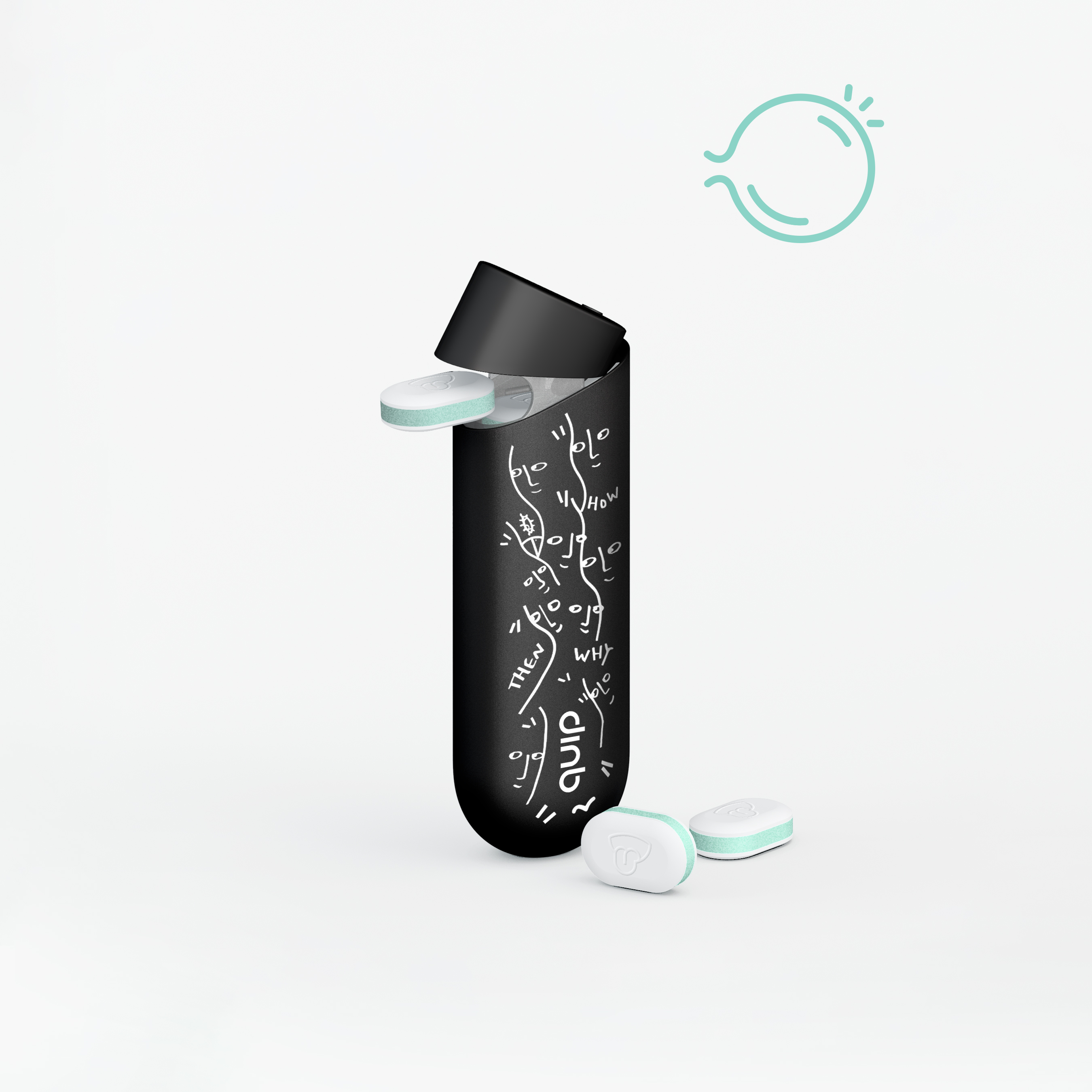 quip  quip x Shantell Martin Smart Rechargeable Electric Toothbrush