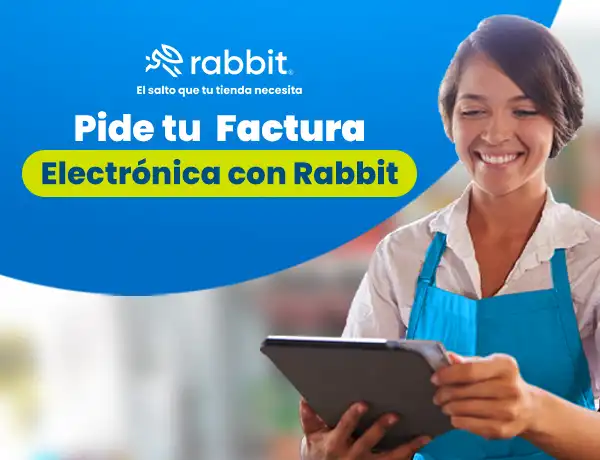 Pide tu factura electrónica con Rabbit 