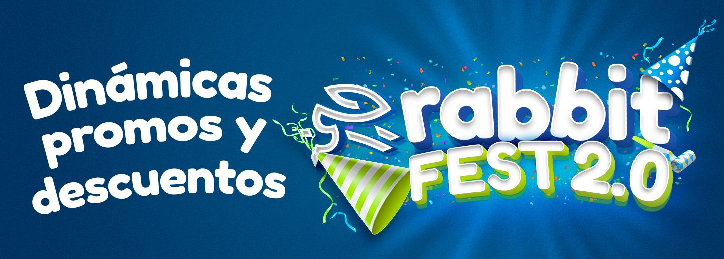 Promociones y descuentos: Dinámicas Rabbit Fest 2.0