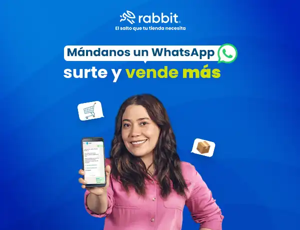 Surte tu tienda por WhatsApp con Rabbit