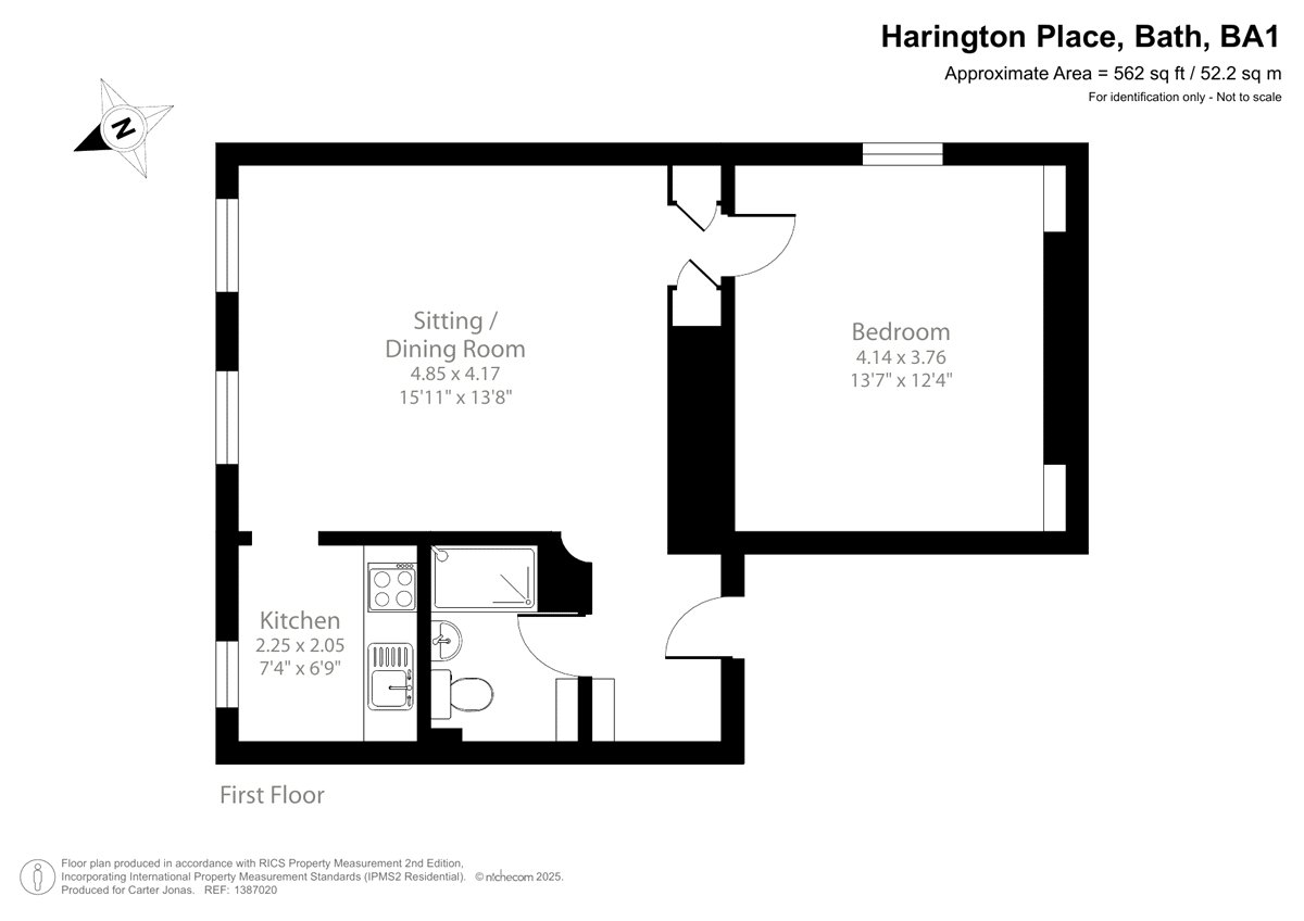 1 bedroom Flat, Harington Place, Bath, BA1 - Available, Image 6