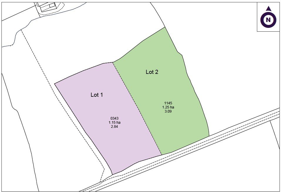 2.84  Land, Lot 1: Land At Goathurst, Goathurst, TA5 - Sold, Image 4