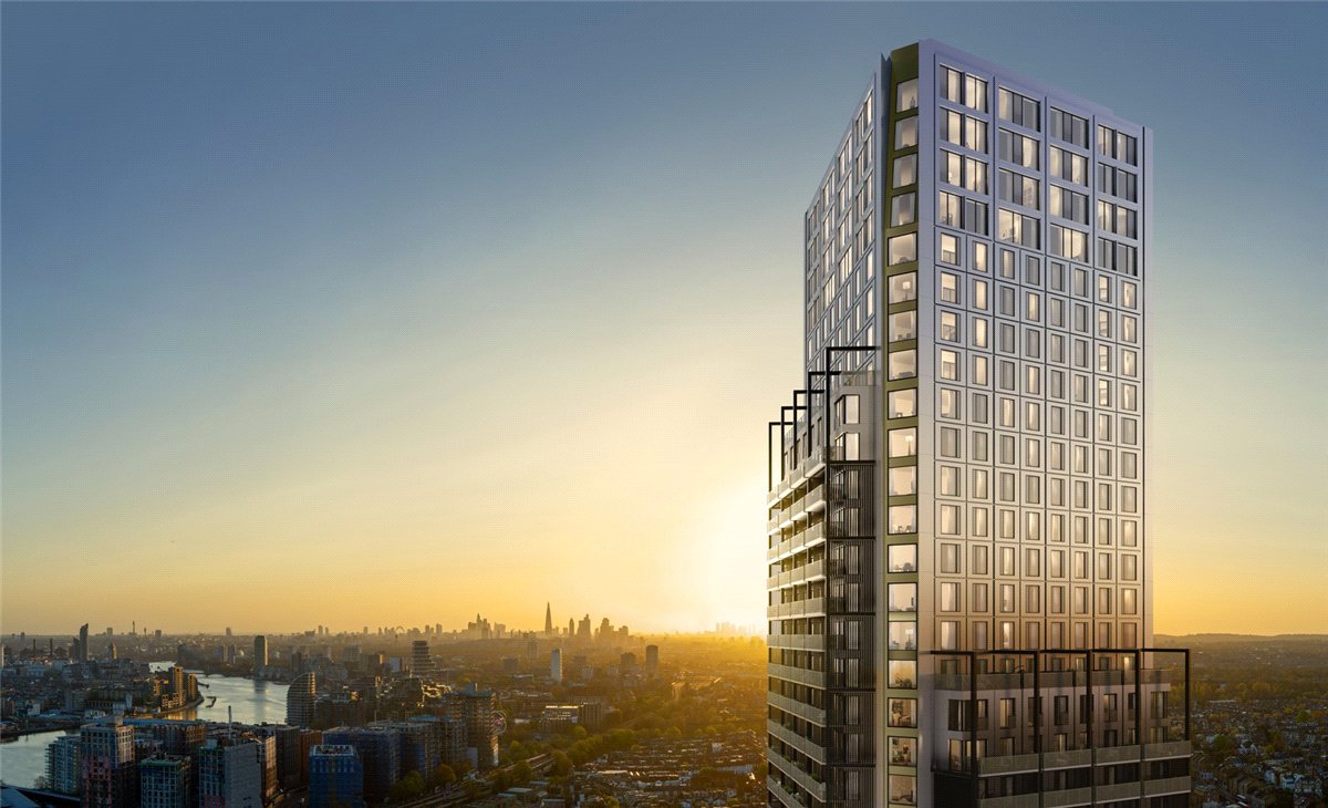 1 bedroom Flat, Artisan Tower, 2 Mill Stream Walk, SW18 - Available