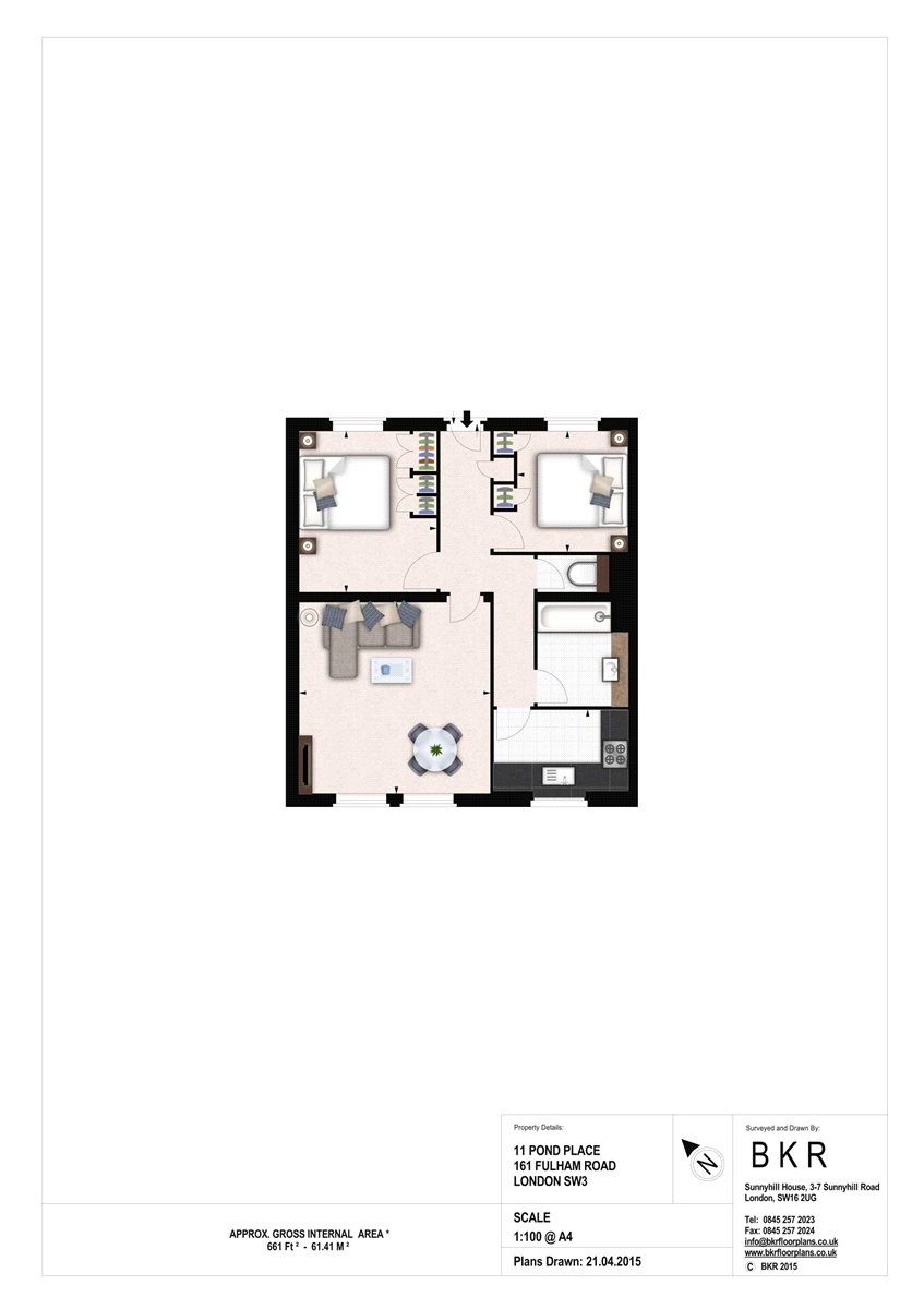 2 bedroom Flat, Fulham Road, Chelsea, SW3 - Available, Image 1