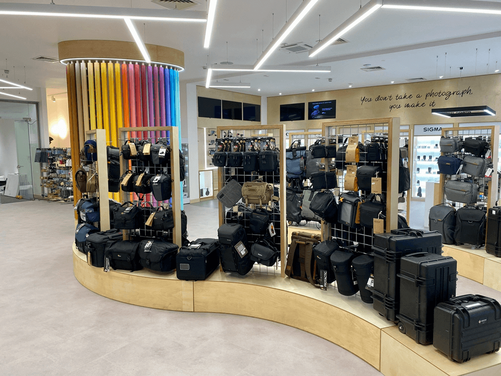 Wex internal displaying carrying cases