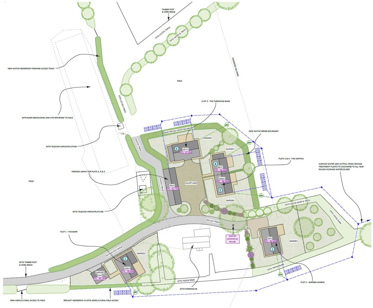 57.55  Development Land, Milton Damerel, Holsworthy, EX22 - Available, Image 2