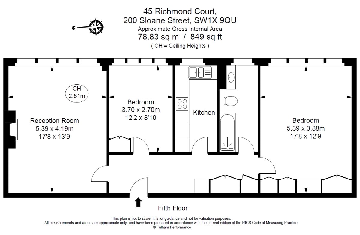 2 bedroom Flat, Richmond Court, 200 Sloane Street, SW1X - Available, Image 1
