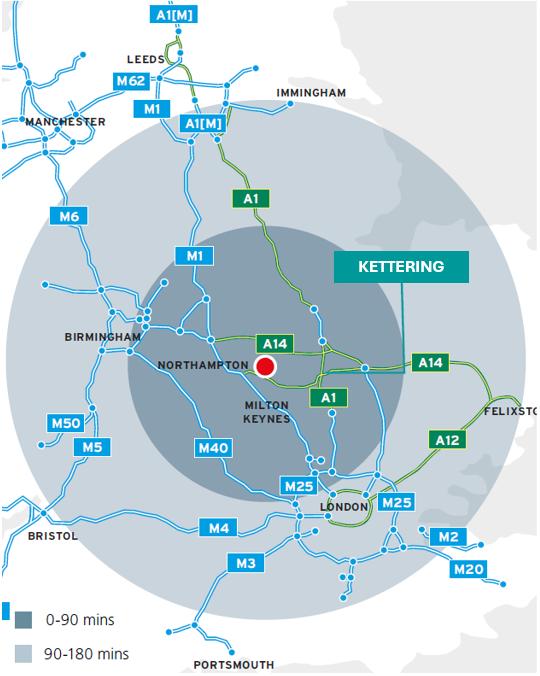 200000 Sq Ft, Pegasus Court, Kettering, NN15 - Available, Image 2