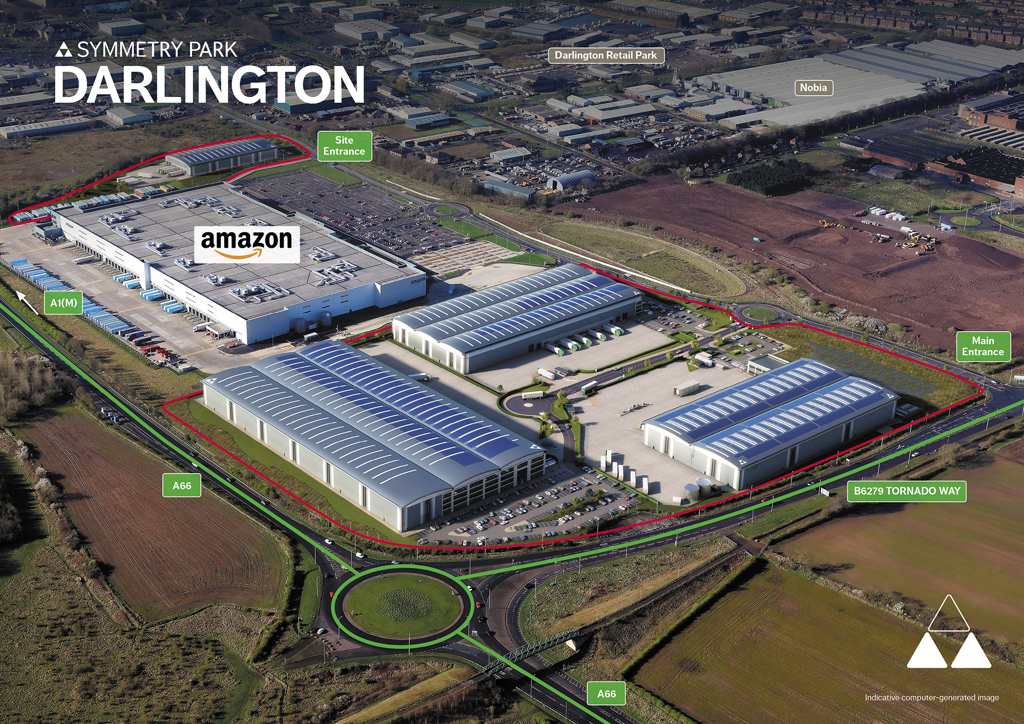 50000 to 271750 Sq Ft, Tornado Way, Darlington, DL1 - Available