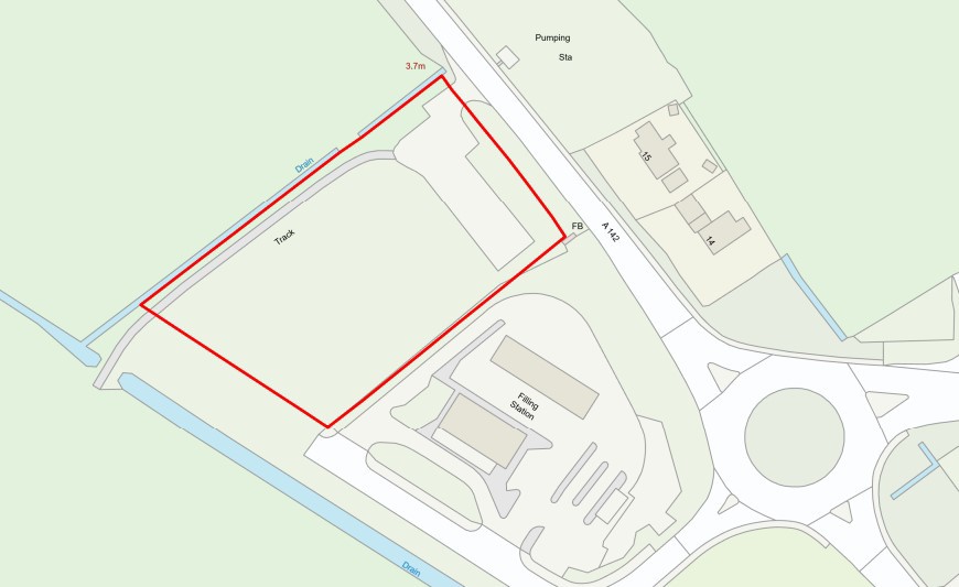 1.59 acres Development Land, A142, Soham, CB7 - Available