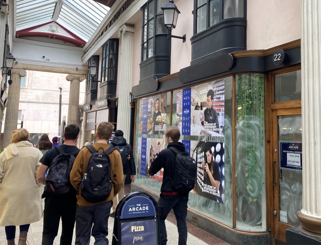 200 to 552 Sq Ft, 21-22 The Arcade, Bristol, BS1 - Under Offer