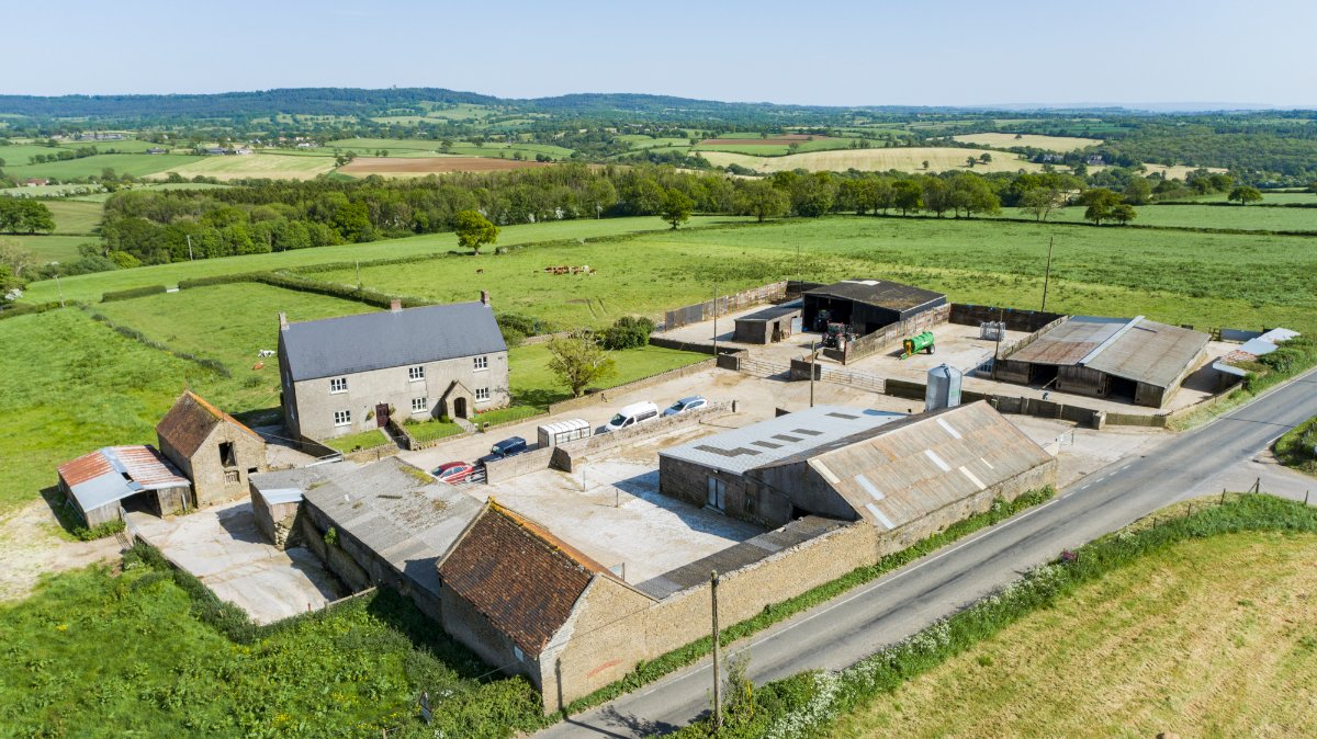 119.02  Farm, Copplesbury Farm, North Brewham, BA10 - Sold