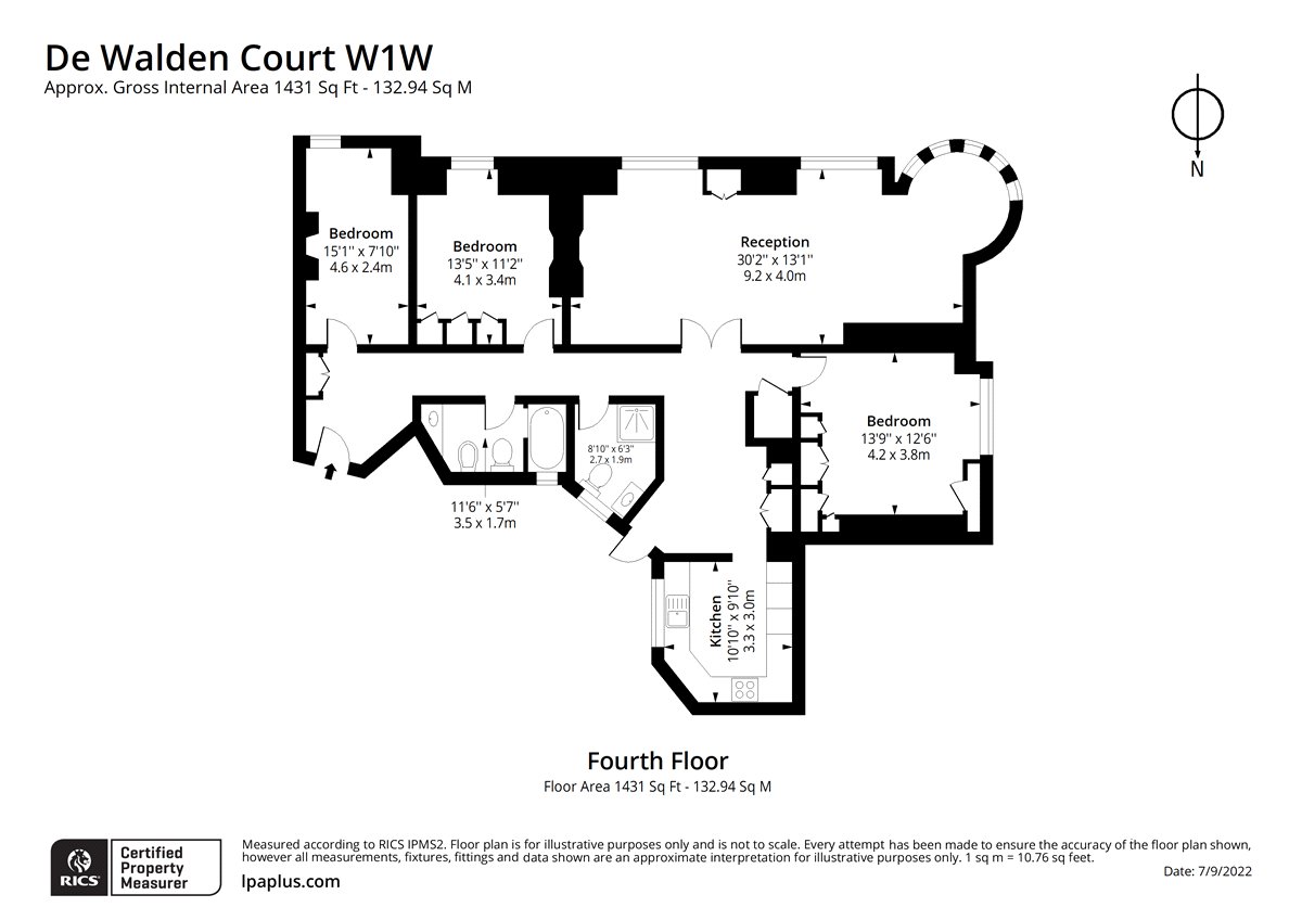 3 bedroom Flat, New Cavendish Street, Marylebone, W1W - Let Agreed, Image 24