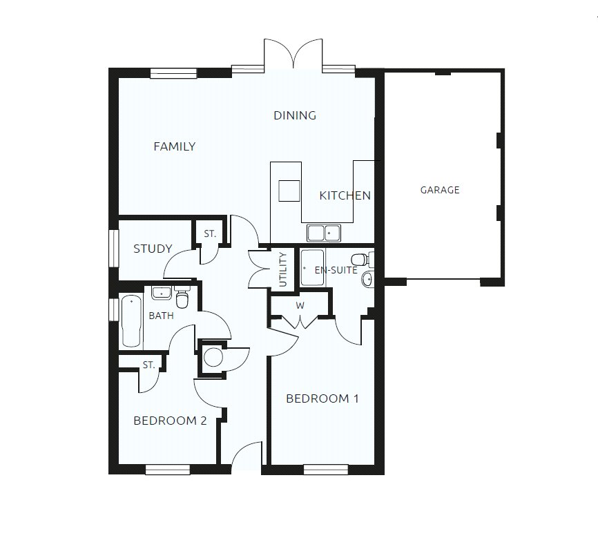 2 bedroom Bungalow, Levington Lane, Bucklesham, IP10 - Sold STC, Image 9
