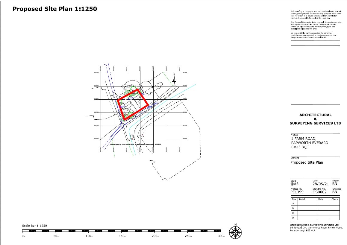 0.27  Development Land, Farm Road, Papworth Everard, CB23 - Available, Image 3