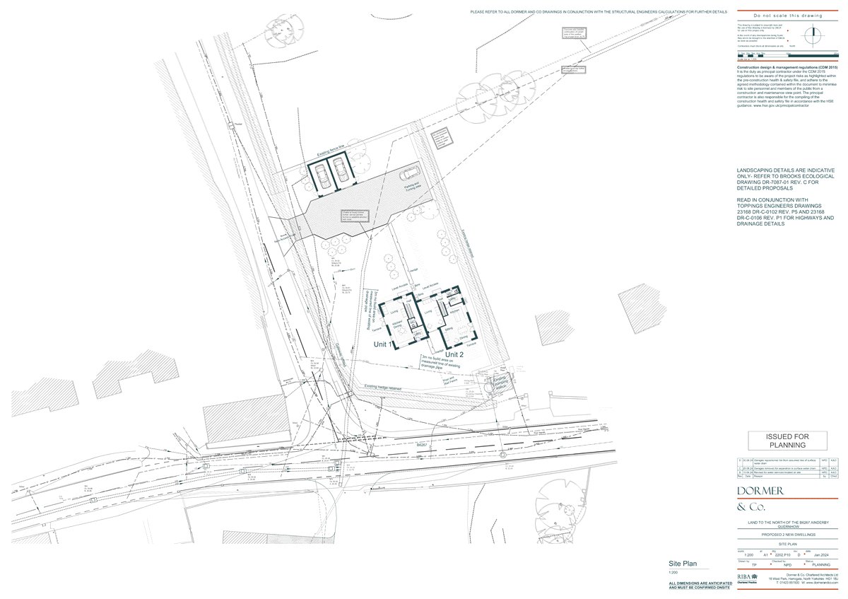   Development Land, Land To The North Of The B6267, Ainderby Quernhow, YO7 - Sold, Image 3