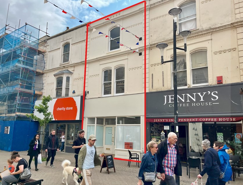 1272 to 2205 Sq Ft, 73 High Street, Weston-Super-Mare, BS23 - Available