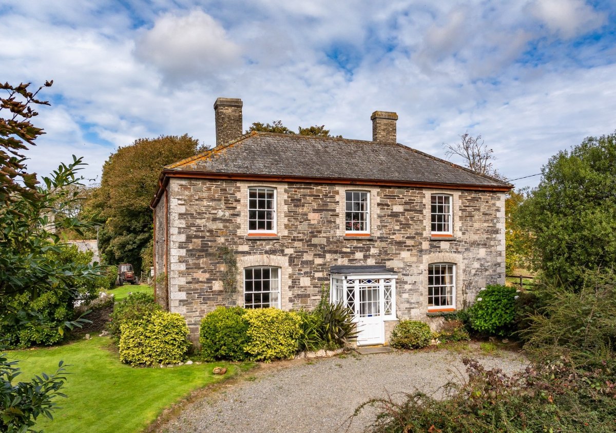 47.08  Country Estate, Lot1 - Hurdon Farmhouse, Cottages and Land, Launceston, PL15 - Available