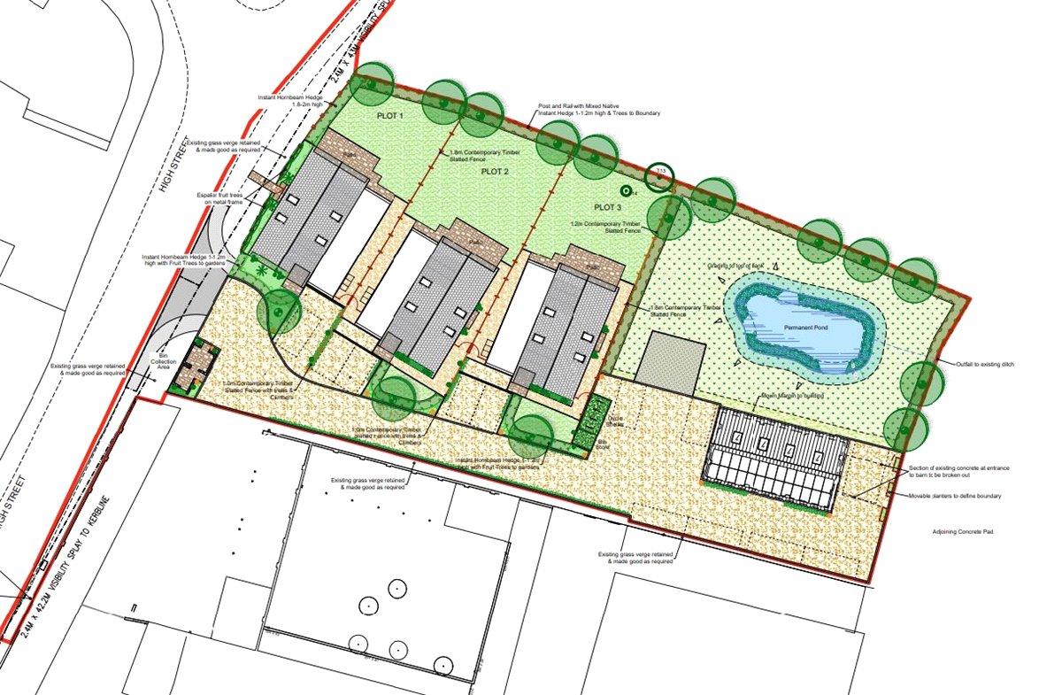   Development Land, High Street, Horningsea, CB25 - Sold STC
