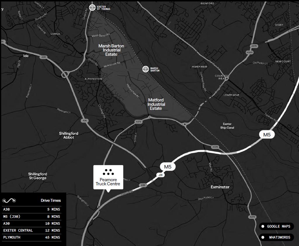 0.25 to 3 acres, Peamore Truck Centre, Exeter, EX2 - Available, Image 4