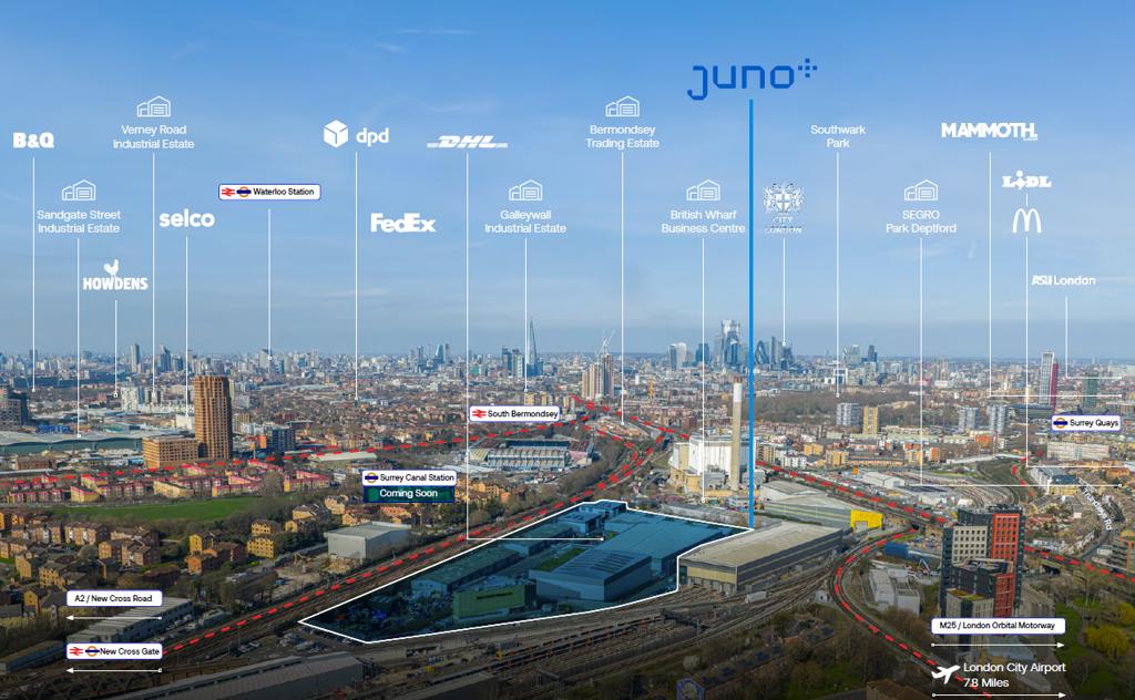 8634 to 35386 Sq Ft, Juno Way, London, SE14 - Available, Image 1