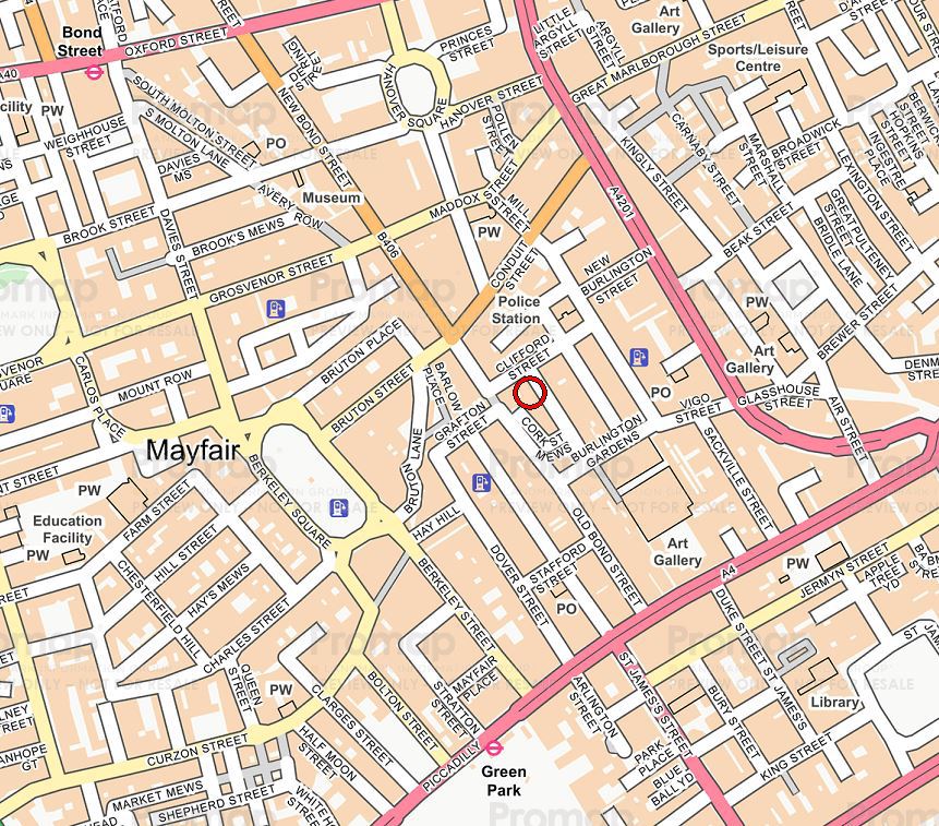 2486 Sq Ft, 2-4 Cork Street, London, W1S - Available, Image 9