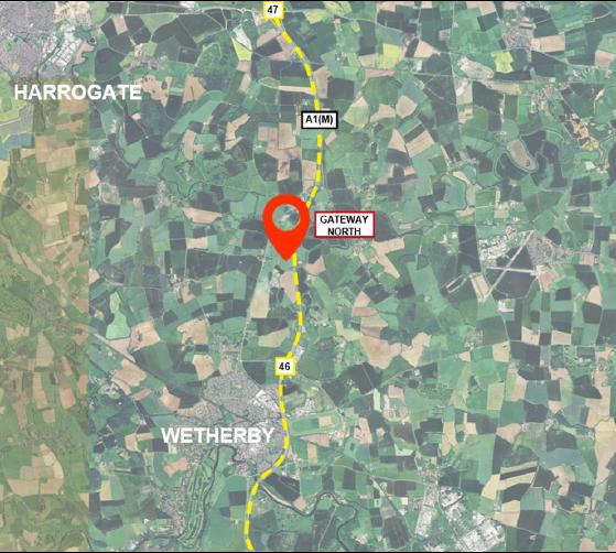 150000 to 1000000 Sq Ft, Gateway North Cowthorpe Lane, Wetherby, LS22 - Available