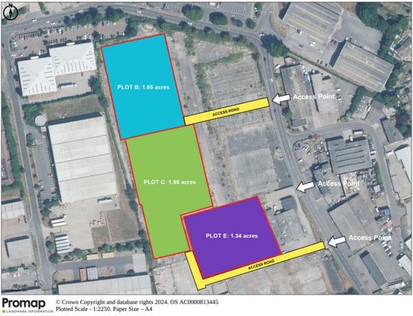 4.49 acres, Park Farm Road, Folkestone, CT19 - Available