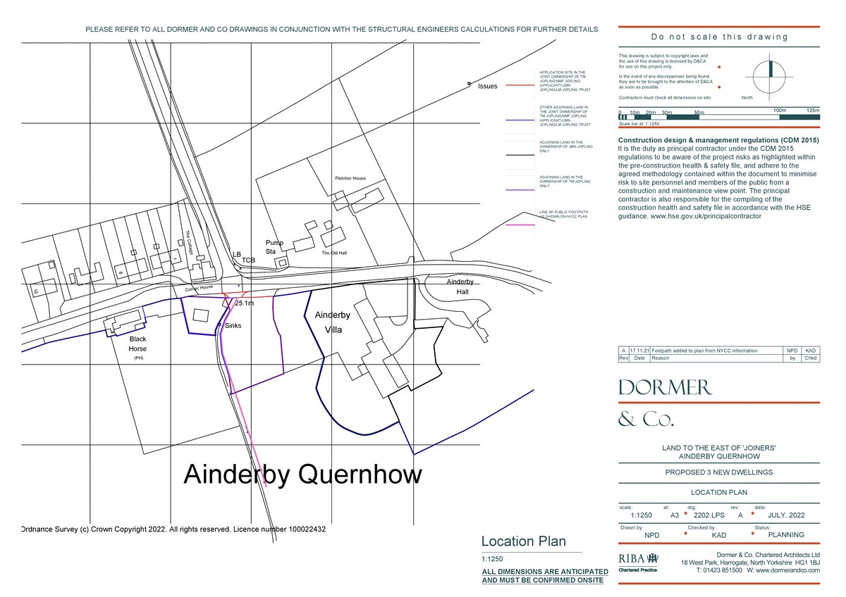   Development Land, Land To The South Of The B6267, Ainderby Quernhow, YO7 - Sold, Image 4