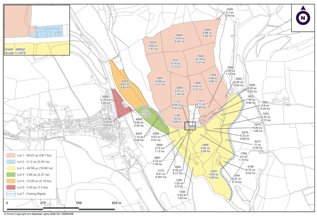 10.28  Land, Lot 5: Land At Perry Farm, Dulverton, TA22 - Available, Image 1