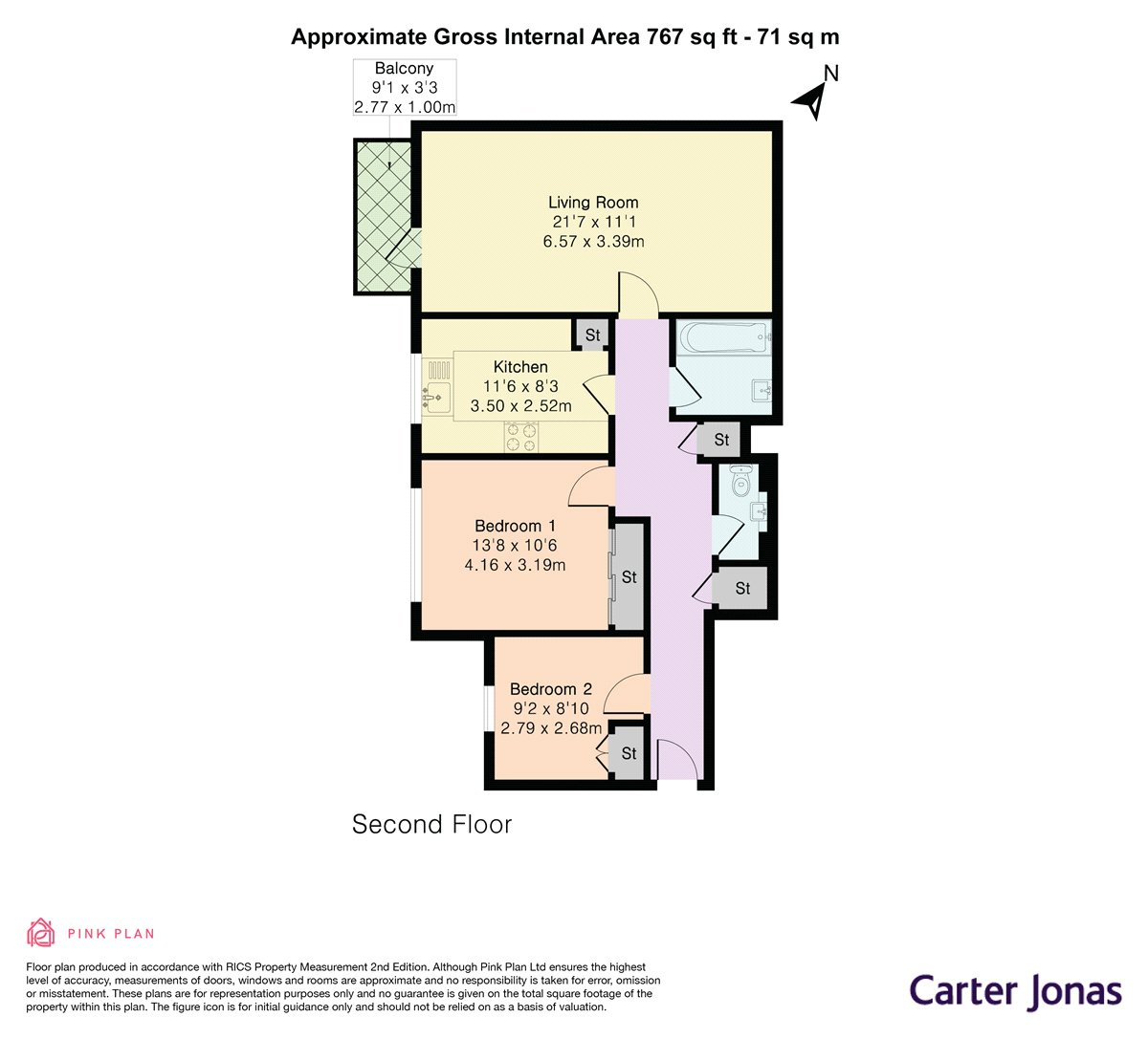 2 bedroom Flat, Cunliffe Close, Oxford, OX2 - Available, Image 7